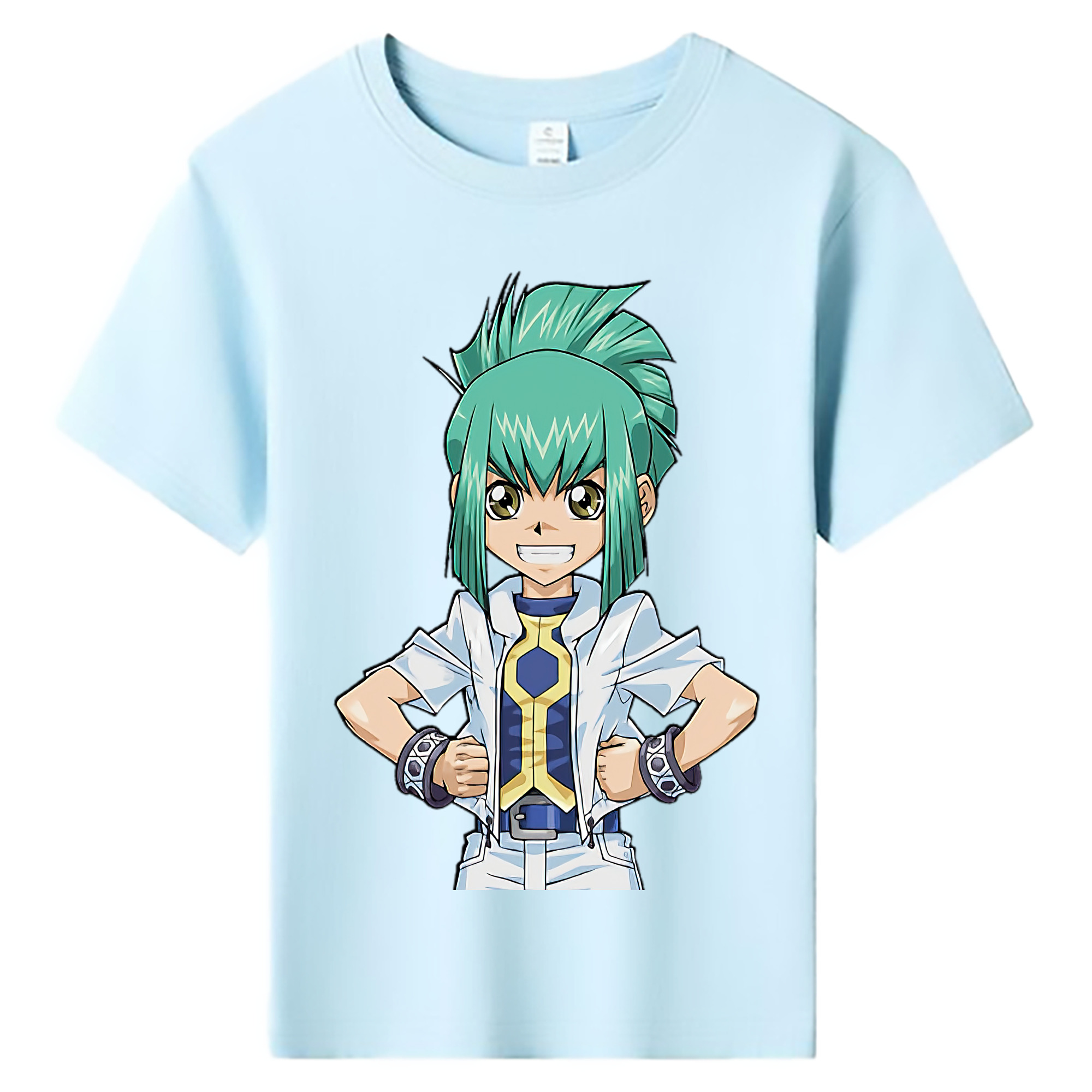 （画像用） 遊☆戯☆王 Yu-Gi-Oh! 綿100％キッズTシャツ（フロントプリント）